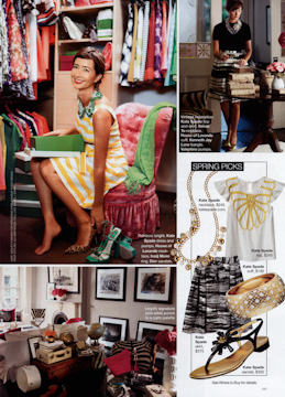 Harper's Bazaar with Kate Spade